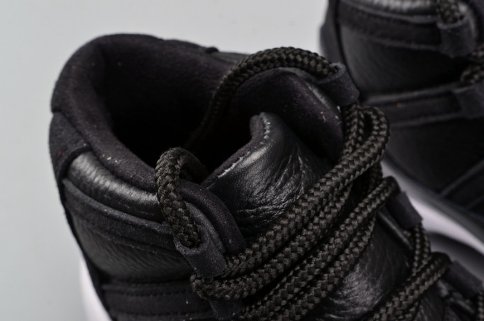AIR JORDAN 11 RETRO BG (GS) "72-10" black womens 378038-002