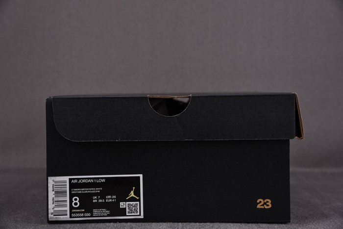 Air Jordan 1 Low Light Smoke Grey 553558-030
