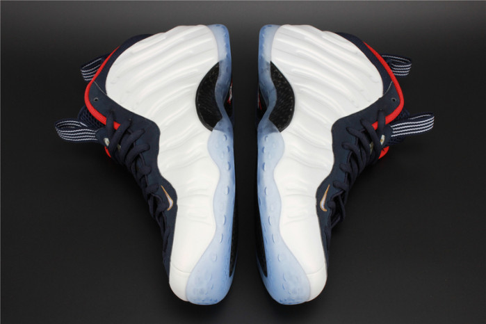 Nike Air Foamposite One “Olympic” University Red/ white  mens 575420-400