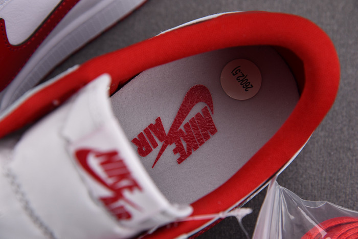Air Jordan 1 Retro Low White Varsity Red 705329-101