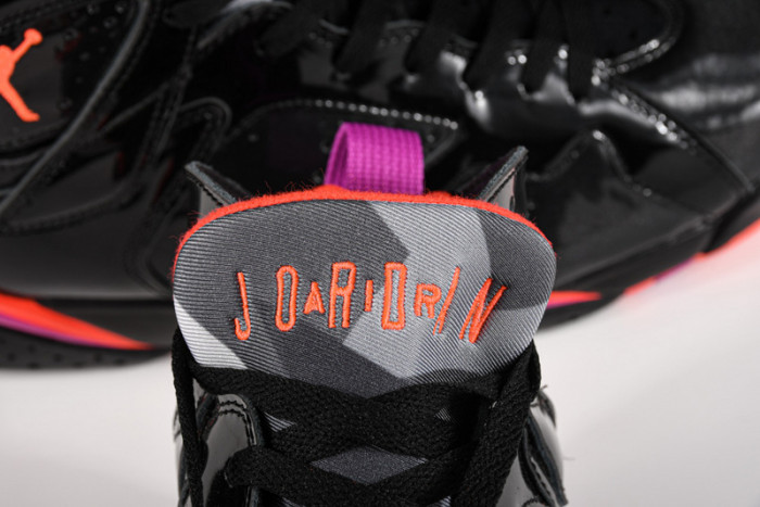 Air Jordan 7 Retro Black Patent Leather 313358-006