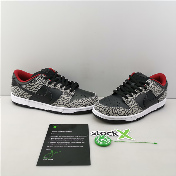 S*p*e x nike sb dunk low pro sb ''black cement'' 304292-131