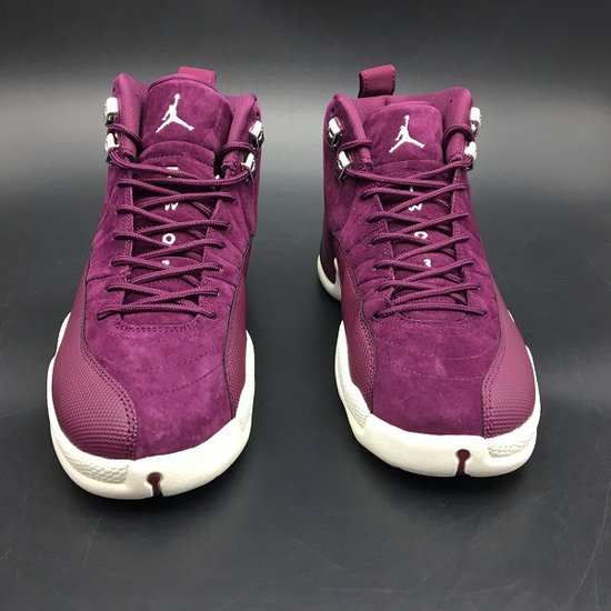 PSNY X Air Jordan 12 “Bordeaux” BordeauxMetallic Silver-Sail