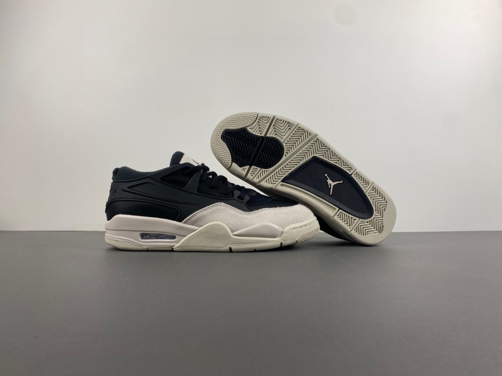 Air Jordan 4 RM “Black/Light Bone” RM FQ7939-001