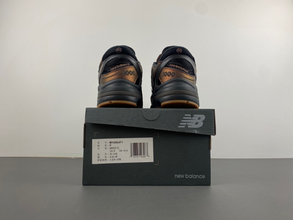 Joe Freshgoods x New Balance 1000 “Black Ice” NB x JFG M1000JF1
