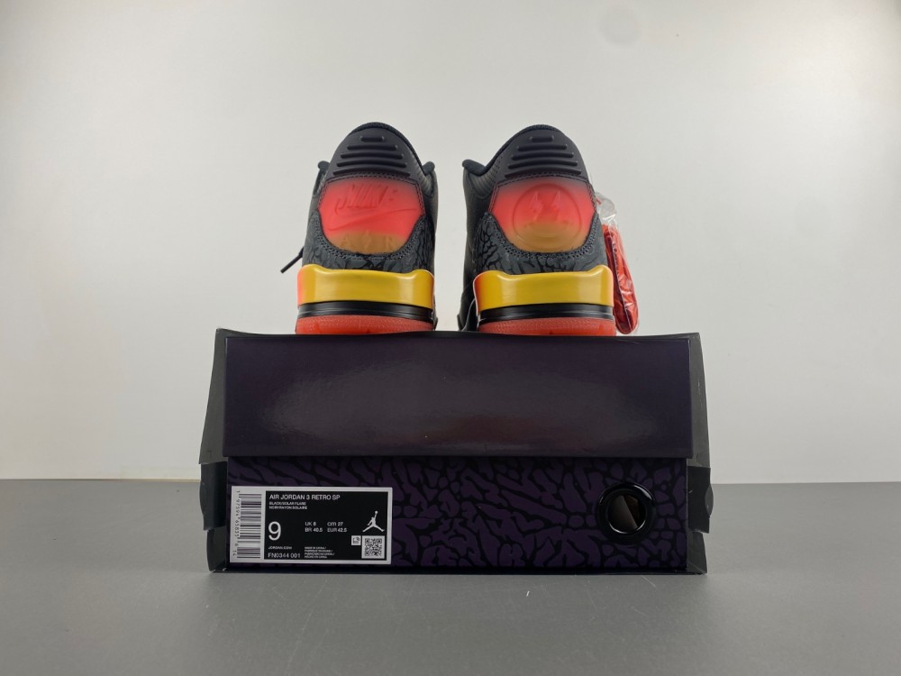 Air Jordan J Balvin x AJ3 “Rio”FN0344-001